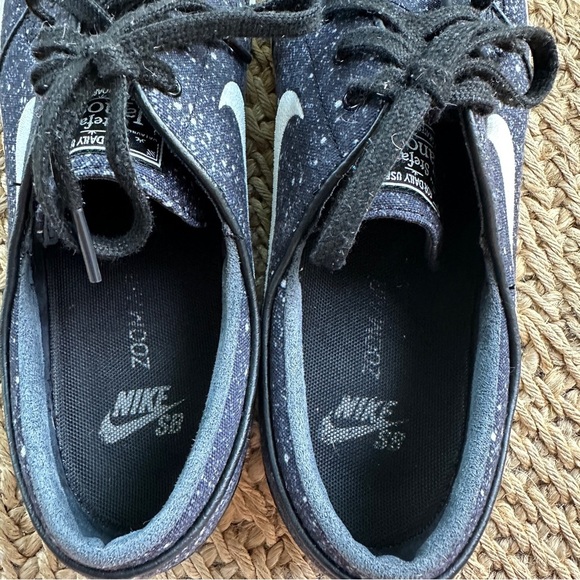 Nike Sb Zoom Stefan Janoski “Splatter” Black Ivory 375361-012 Men’s Size 8.5 - Picture 7 of 11